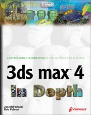 Cover of: 3ds max 4 In Depth by Jon McFarland, Jon McFarland, Rob Polevoi