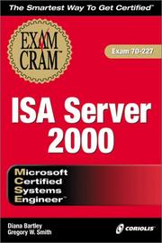 Cover of: MCSE ISA Server 2000 Exam Cram (Exam: 70-227)