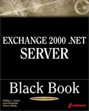 Cover of: Exchange 2000 .NET Server Black Book