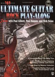 Cover of: Ultimate Play-Along Rock Guitar Trax (Ultimate Guitar Play-Along)
