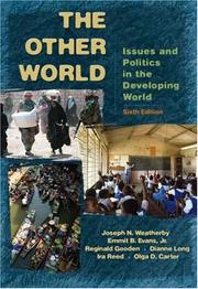 Cover of: The other world: issues and politics of the developing world