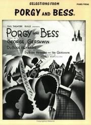 Cover of: Selections from Porgy and Bess: Piano/Vocal