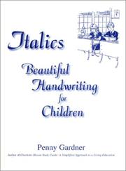 Cover of: Italics: Beautiful Handwriting for Children