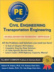 Cover of: Civil engineering, transportation engineering by James H. Banks