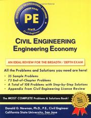 Cover of: Civil Engineering: Engineering Economics (Engineering Press at OUP)