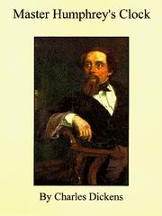 Cover of: Master Humphrey's Clock by Charles Dickens, Charles Dickens