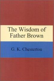 Cover of: The Wisdom of Father Brown by Gilbert Keith Chesterton