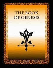 Cover of: The Book Of Genesis