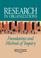 Cover of: Research in Organizations