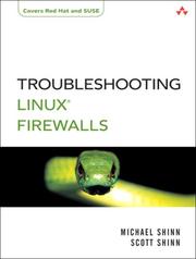 Cover of: Troubleshooting Linux firewalls