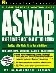 Cover of: ASVAB by 
