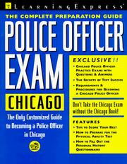 Cover of: Police officer exam, Chicago.