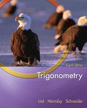 Cover of: Trigonometry (8th Edition) (Lial/Hornsby/Schneider Series)