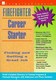 Cover of: Firefighter Career Starter (2nd Edition)