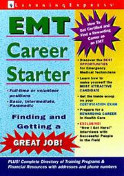 Cover of: Emt Career Starter (EMT Career Starter)