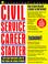 Cover of: Civil service career starter.