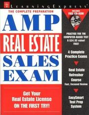 Cover of: AMP real estate sales exam.