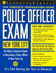 Cover of: Police Officer Exam: New Yorkcity