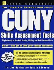 Cover of: CUNY Skills Assessment Test: City University of New York reading, writing and math placement tests.