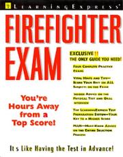 Cover of: Firefighter Exam