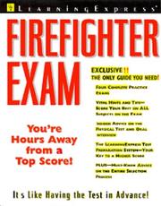 Cover of: Firefighter Exam by LearningExpress Editors