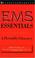 Cover of: Ems Essential Terms