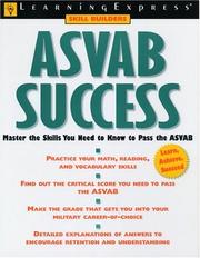 Cover of: Asvab Success
