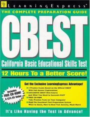Cover of: CBEST: California Basic Educational Skills Test, Second Edition