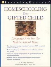 Cover of: Homeschooling Your Gifted Child: Language Arts for the Middle School Years (Parents' Guides)