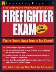 Cover of: Firefighter exam. by 