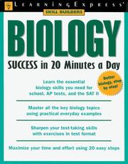 Cover of: Biology success in 20 minutes a day by Mark Kalk