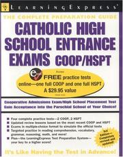 Cover of: Catholic high school entrance exams: COOP/HSPT.
