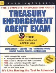 Cover of: Treasury enforcement agent exam. by 