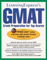 Cover of: GMAT by LearningExpress Editors