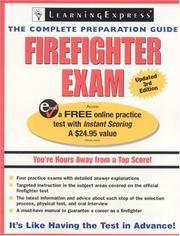 Cover of: Firefighter Exam, 3rd Edition (Firefighter Exam)