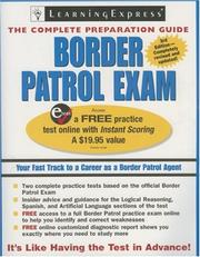 Cover of: Border Patrol Exam, 3rd Edition (Border Patrol Exam)