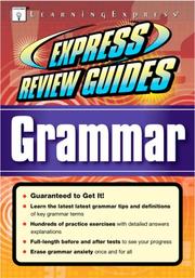 Cover of: Express Review Guides: Grammar (Express Review Guides)