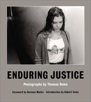 Cover of: Enduring Justice: Photographs by Thomas Roma