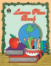 Cover of: Lesson Plan Book