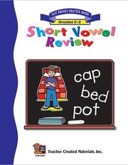 Cover of: Short Vowel Review Workbook