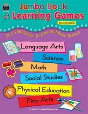 Cover of: Jumbo book of learning games by Patti Sima