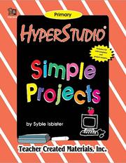 Cover of: HyperStudio: simple projects : primary