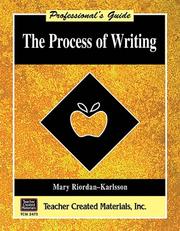 Cover of: The process of writing
