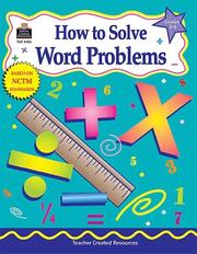 Cover of: How to Solve Word Problems, Grades 3-4