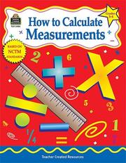 Cover of: How to Calculate Measurements, Grades 3-4