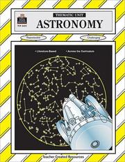 Cover of: Astronomy Thematic Unit