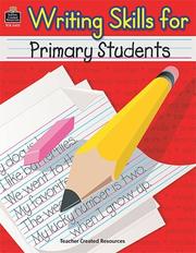 Cover of: Writing Skills for Primary Students