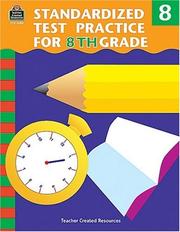 Cover of: Standardized Test Practice for 8th Grade | CHARLES J. SHIELDS