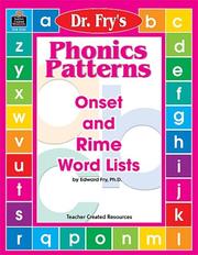 Cover of: Phonics Patterns by Dr. Fry