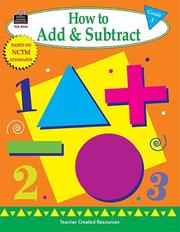 Cover of: How to Add and Subtract, Grade 3